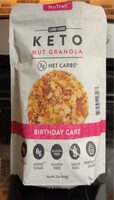 Keto nut granola