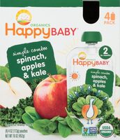 Apples, Spinach & Kale- Stage 2: Simple Combos