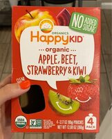 Organic Apple, Beet, Strawberry & Kiwi