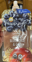 Organic Apples, Blueberries & Oats