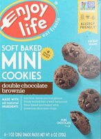 Soft Baked Minis, Double Chocolate Brownie