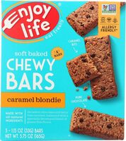 Foods baked chewy bars caramel blondie bars each