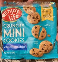 Crunchy Mini Cookies, Chocolate Chip