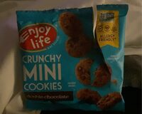 Double Chocolate Crunchy Mini Cookies