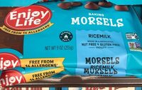 Rice Milk Morsels Dairy Free Milk Chocolate Style