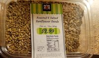 Roasted and Salted Sunflower Seeds