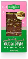 Pistachio Crunch Dubai Style Milk Chocolate Bar