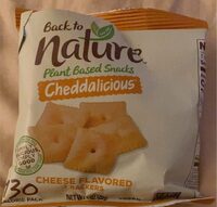 Cheddalicious Cheese Flavored Crackers