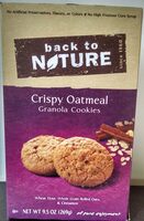 Crispy Oatmeal Granola Cookies