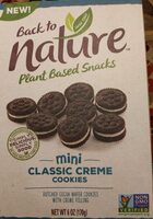 Mini classic creme cookies