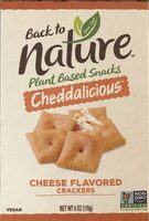 Cheddalicious Cheese Flavored Crackers