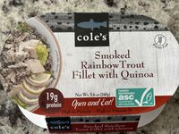 Smoked Rainbow Trout Fillet with Quinoa
