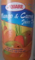 Mango & Carrot Juice Drink