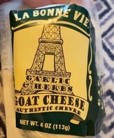 La Bonne Vie garlic and herb goat cheese