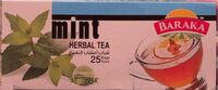 Mint herbal tea