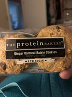 Ginger oatmeal raisin cookies