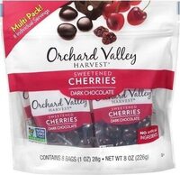 Sweetened Cherries Dark Chocolate