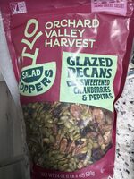 Glazed Pecans with Sweetened Cranberries & Pepitas