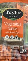 Vegetable Tray with Ranch Dip