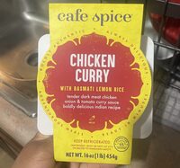 Chicken Curry with Basmati Lemon Rice