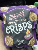 Crunchy Rice Crisps Korean BBQ