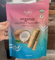 Organic Coconut Crispy Rollers