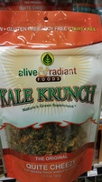 Quite cheezy kale chips