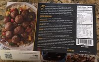 Organic teriyaki pineapple chicken meatballs l