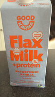 Flax Milk +protein Unsweetened Vanilla