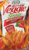 Garden veggie straws