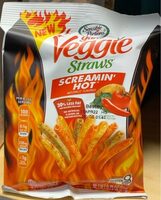 Garden Veggie Straws Screamin' Hot