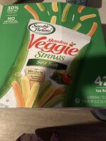 Garden veggie straws