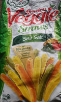 Garden Veggie Straws - Sea Salt