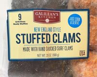 New England Style Stuffed Clams