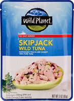 No salt added skip jack wild tuna