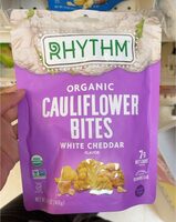 Organic Cauliflower Bites - White Cheddar