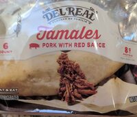 Tamales Pork with Red Sauce