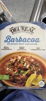 Seasoned beef and sauce, barbacoa