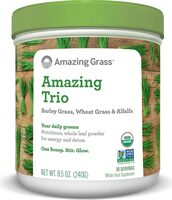 Organic Barley Grass Wheat Grass & Alfalfa Drink Powder
