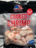 Cooked shrimp