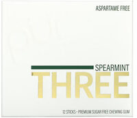 The PUR Company, Spearmint Three, Sugar Free Gum