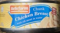 Chunk Chicken Breast with rib meat in water
