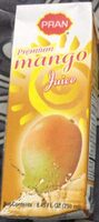Premium mango juice