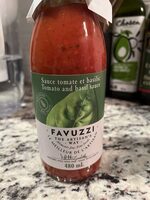 Tomato and basil sauce