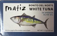 White meat tuna in spanish olive oil