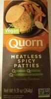 Meatless spicy patties