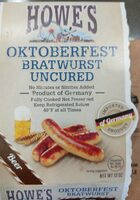 Uncured Oktoberfest Bratwurst