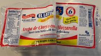 Sweet Corn Patties With Mozzarella Cheese