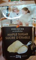 Sucre d'érable