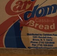 Cassava bread natural